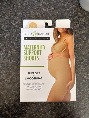Belly Bandit Maternity Support Shorts - Nude
